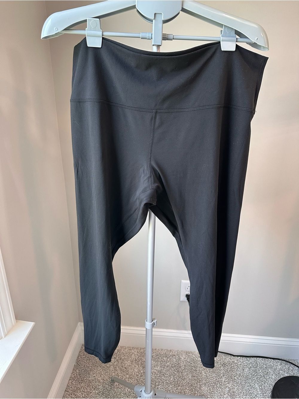 Lululemon Align High-Rise Pant 25" Black Leggings Size 18 Nulu Yoga Pilates GUC